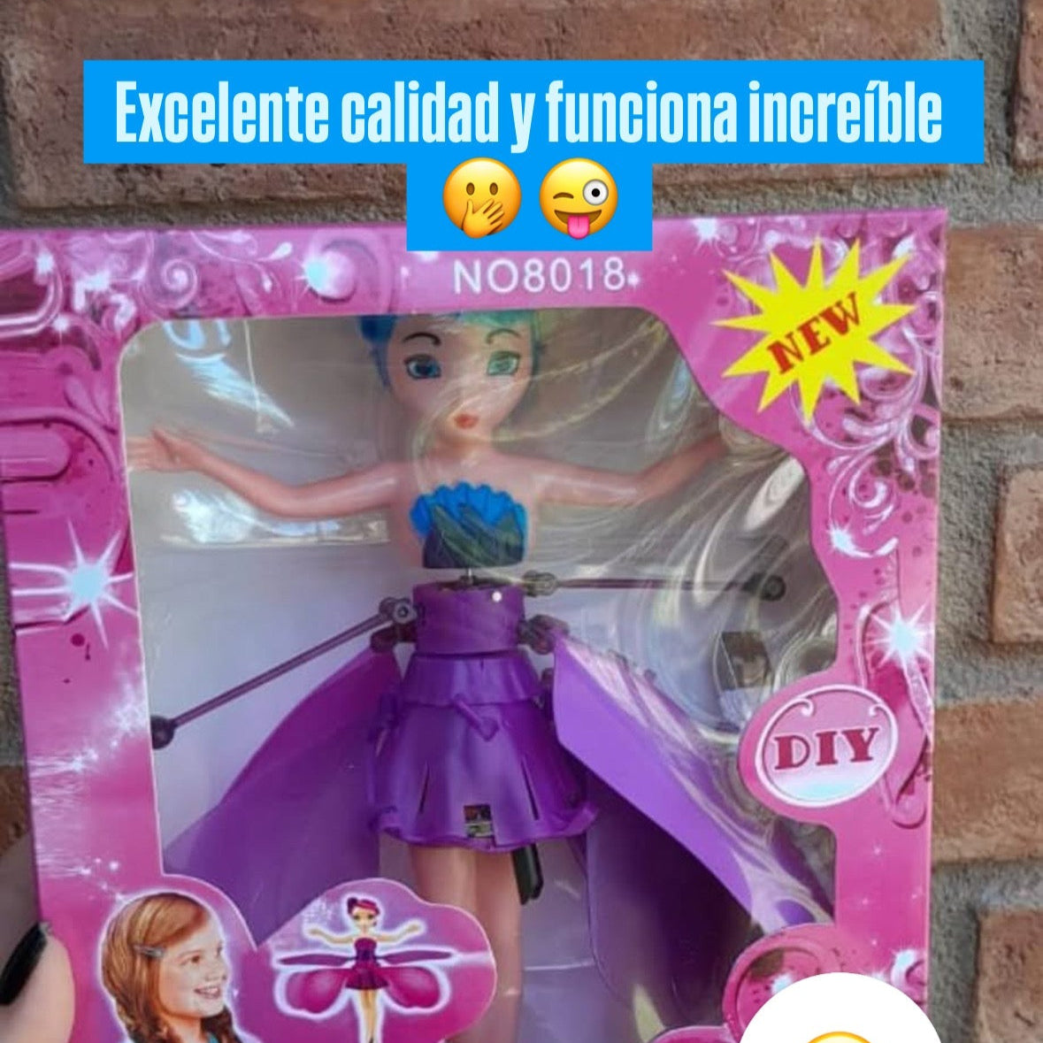 Campanita™ Hada Voladora Recargable USB con Sensor