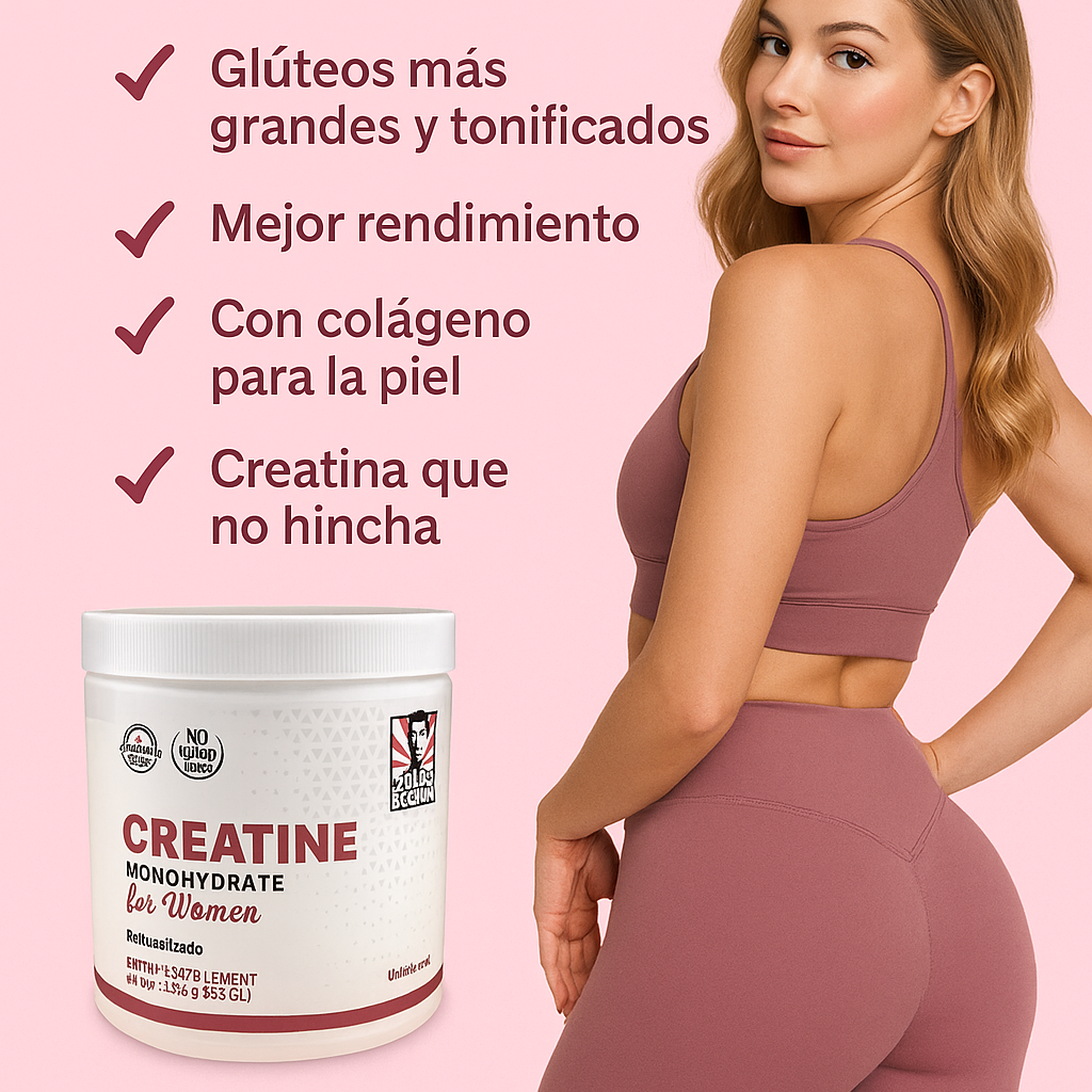 Creatina Monohidratada Para Mujeres