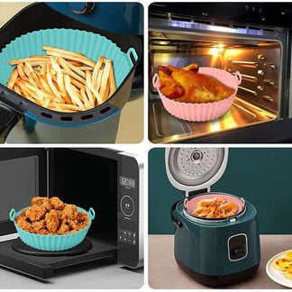 Pack de 6 Moldes Reutilizables para Freidora de Aire