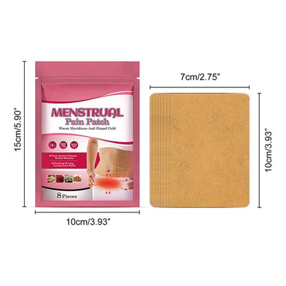 Alivya™ Pack 8 Parches Menstruales - Alivio de Cólicos
