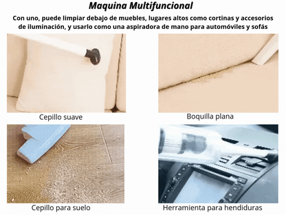 Aspiradora Inalámbrica Recargable y Ligera