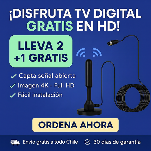 📡 Antena Digital - Solo Canales Nacionales HD