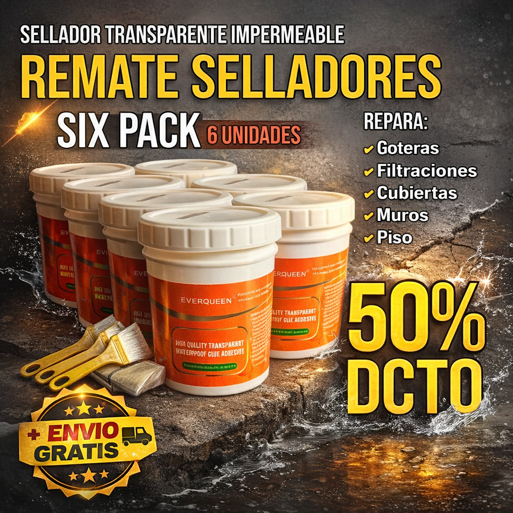 Sellador Transparente Impermeable ¡OFERTA!