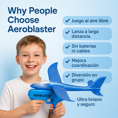 AeroBlaster™ Pistola Lanza Aviones
