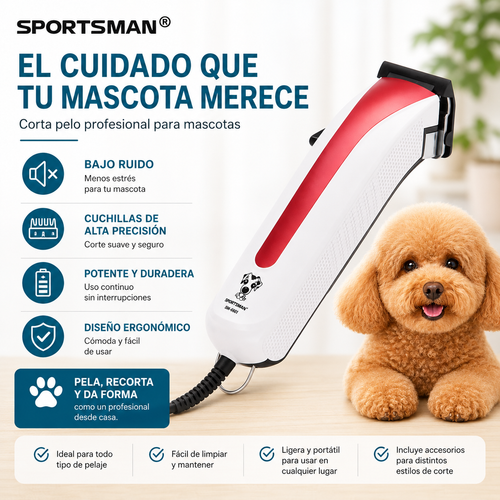MAQUINA DE AFEITAR MASCOTAS