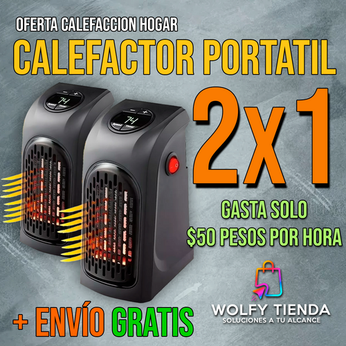 Calefactor Eléctrico Portátil - ¡OFERTA LIMITADA!