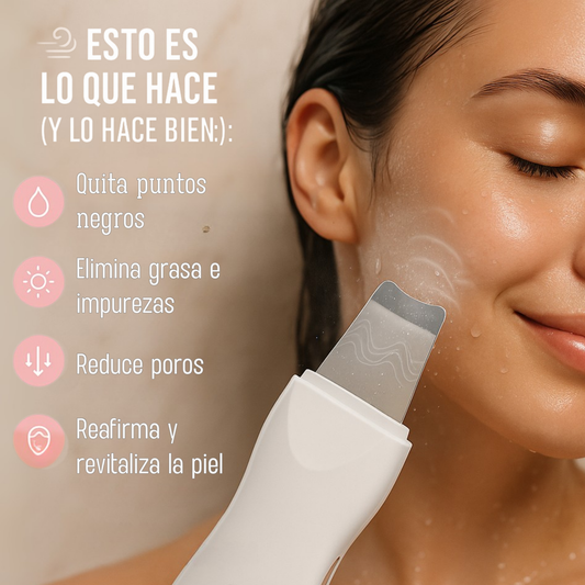 DermaKit™ Espátula Exfoliante Ultrasónica