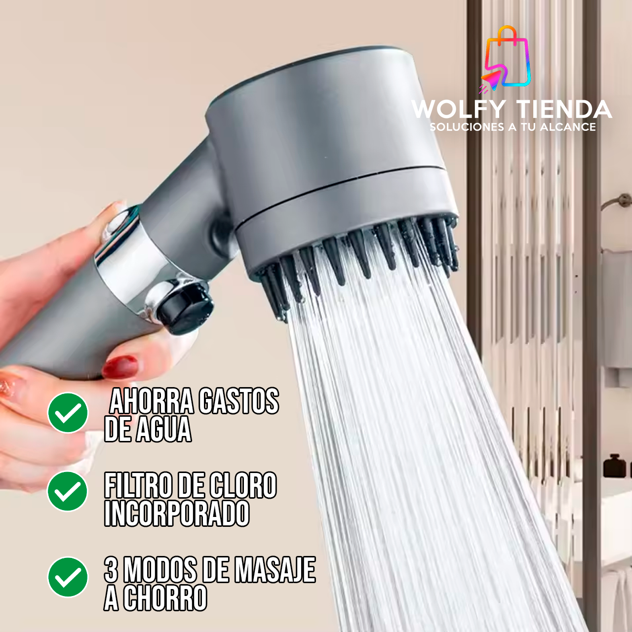 EcoPulse™ Ducha Masajeadora Alta Presión - ¡OFERTA LIMITADA!