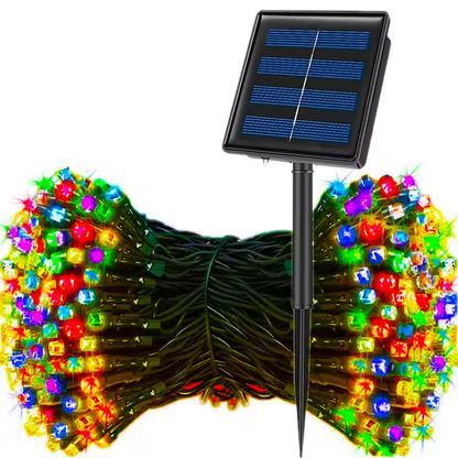 Luces Solares Navideñas 17 metros y 170 luces led